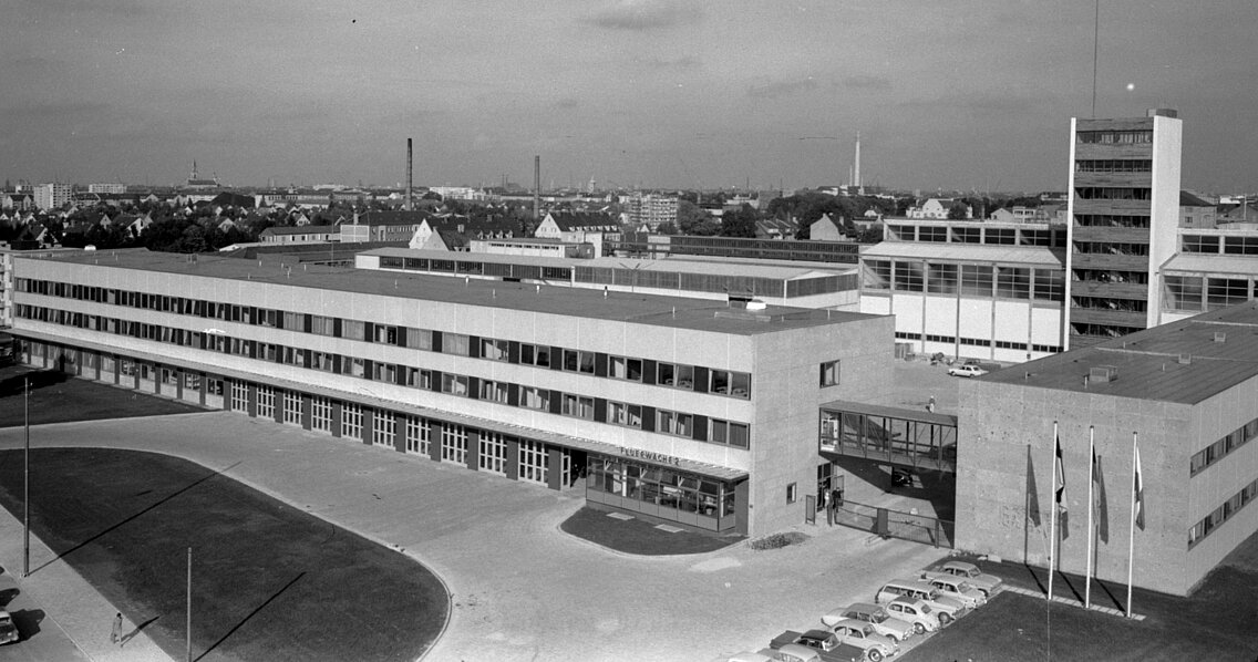 Die neue Feuerwache 2 in Sendlling an der Aidenbachstraße