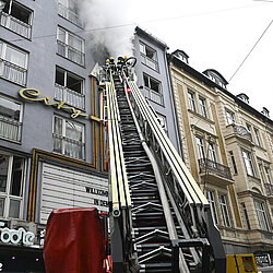Brand in der Schwanthalerstraße