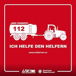 Symbol Red Farmer des LFV Bayern