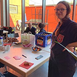 Hinter den Kulissen der Fotoaufnahmen