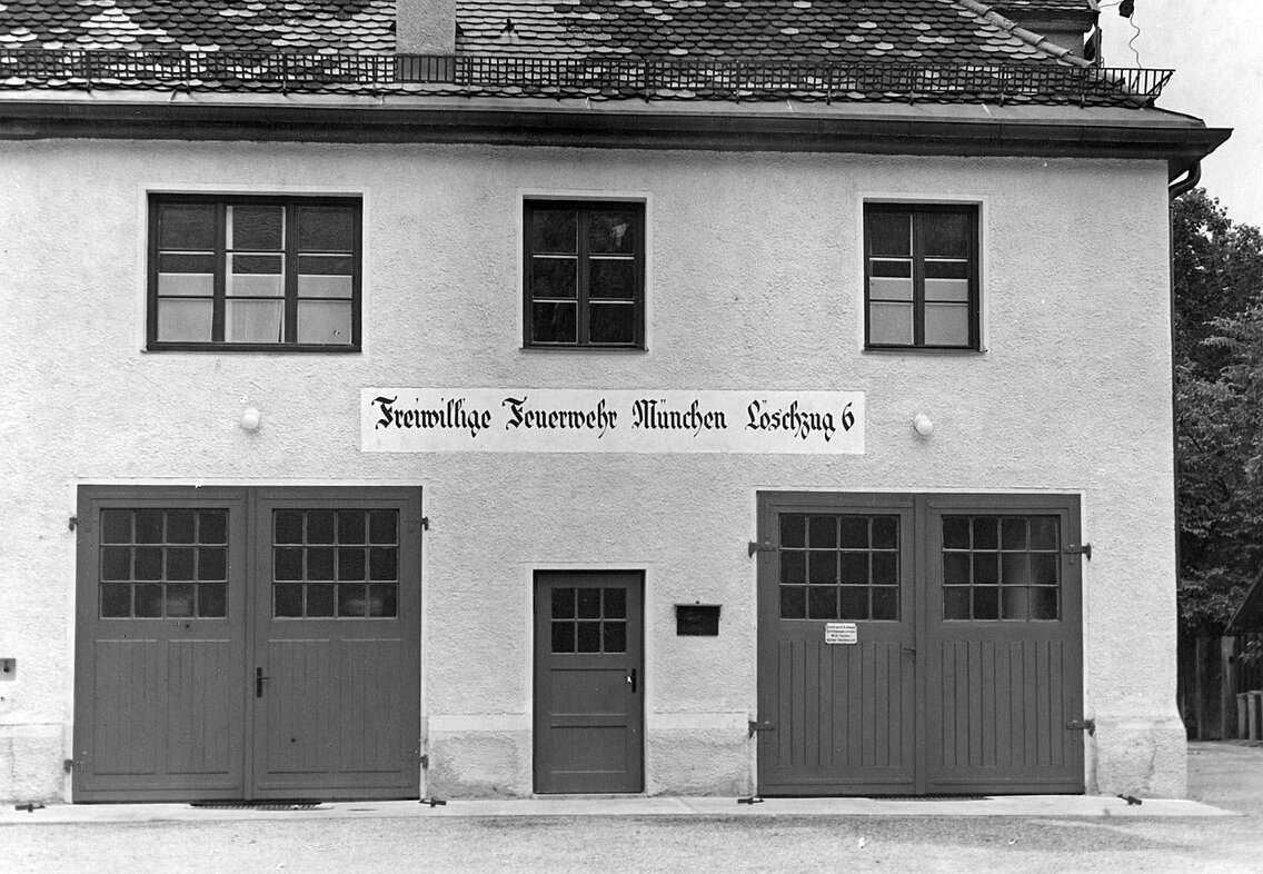 Das neue Gerätehaus des Löschzug 6 in Giesing Am Bergsteig 10