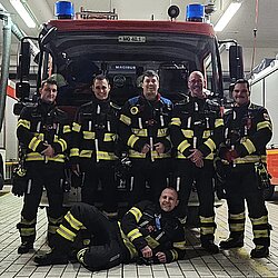 Silvesterbereitschaft der Abteilung Moosach