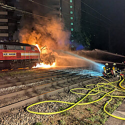 Einsatzfoto Berufsfeuerwehr München