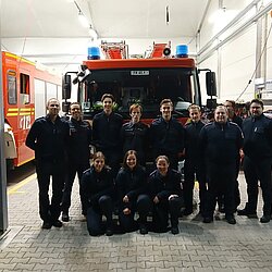 Silvesterbereitschaft der Abteilung Freimann