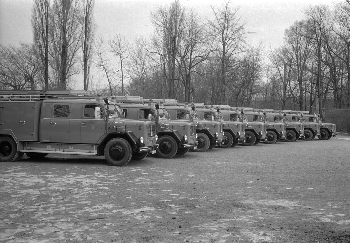 Das Gruppenbild der Korea-LF am Parkplatz des Kleinhesseloher See