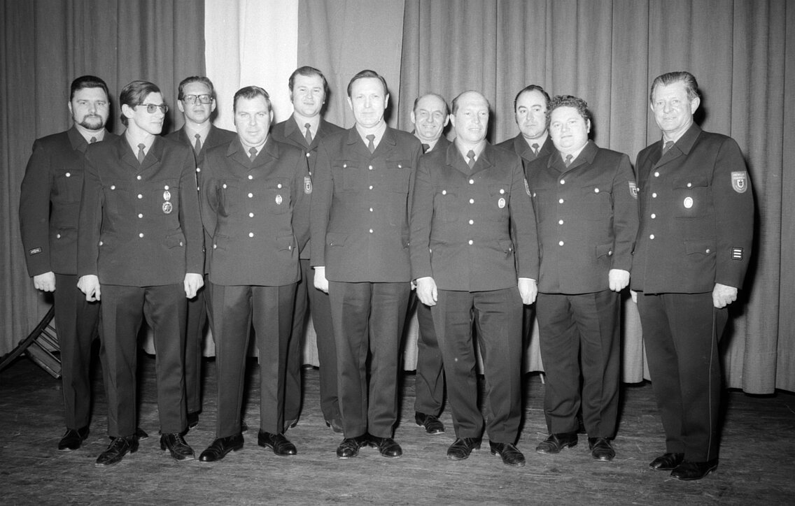 Der wiedergewählte Verwaltungsrat der FF München